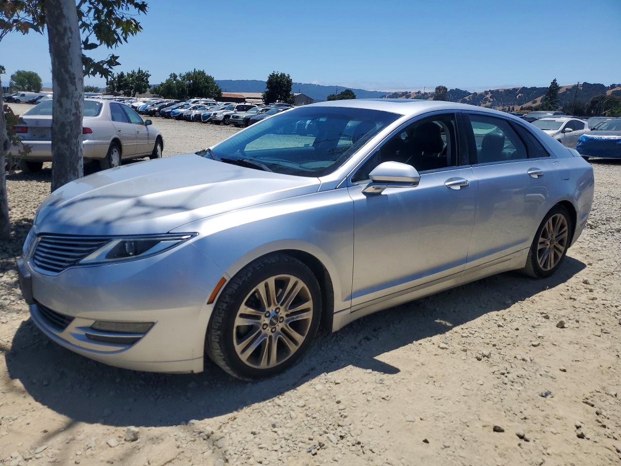 2015 Lincoln Mkz Gray vin: 3LN6L2G92FR606728