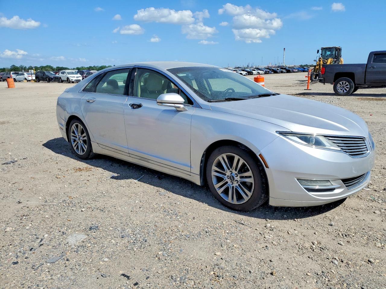 2013 Lincoln Mkz Silver vin: 3LN6L2G93DR805056