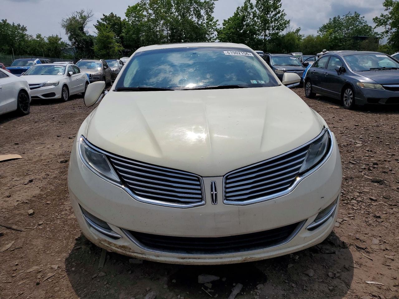2013 Lincoln Mkz White vin: 3LN6L2G93DR806305