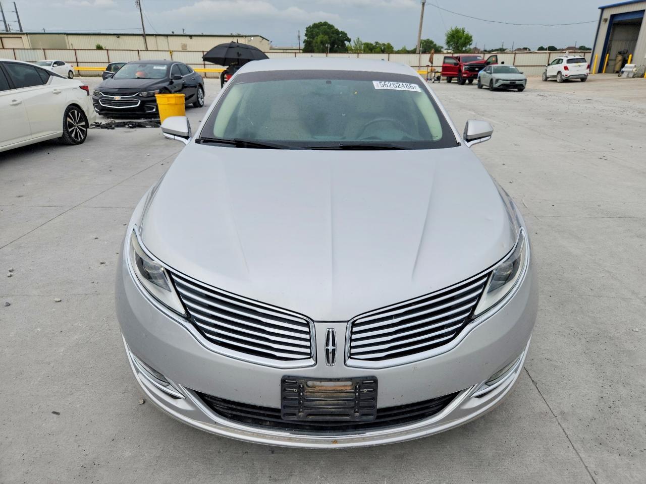 2013 Lincoln Mkz Silver vin: 3LN6L2G93DR807812