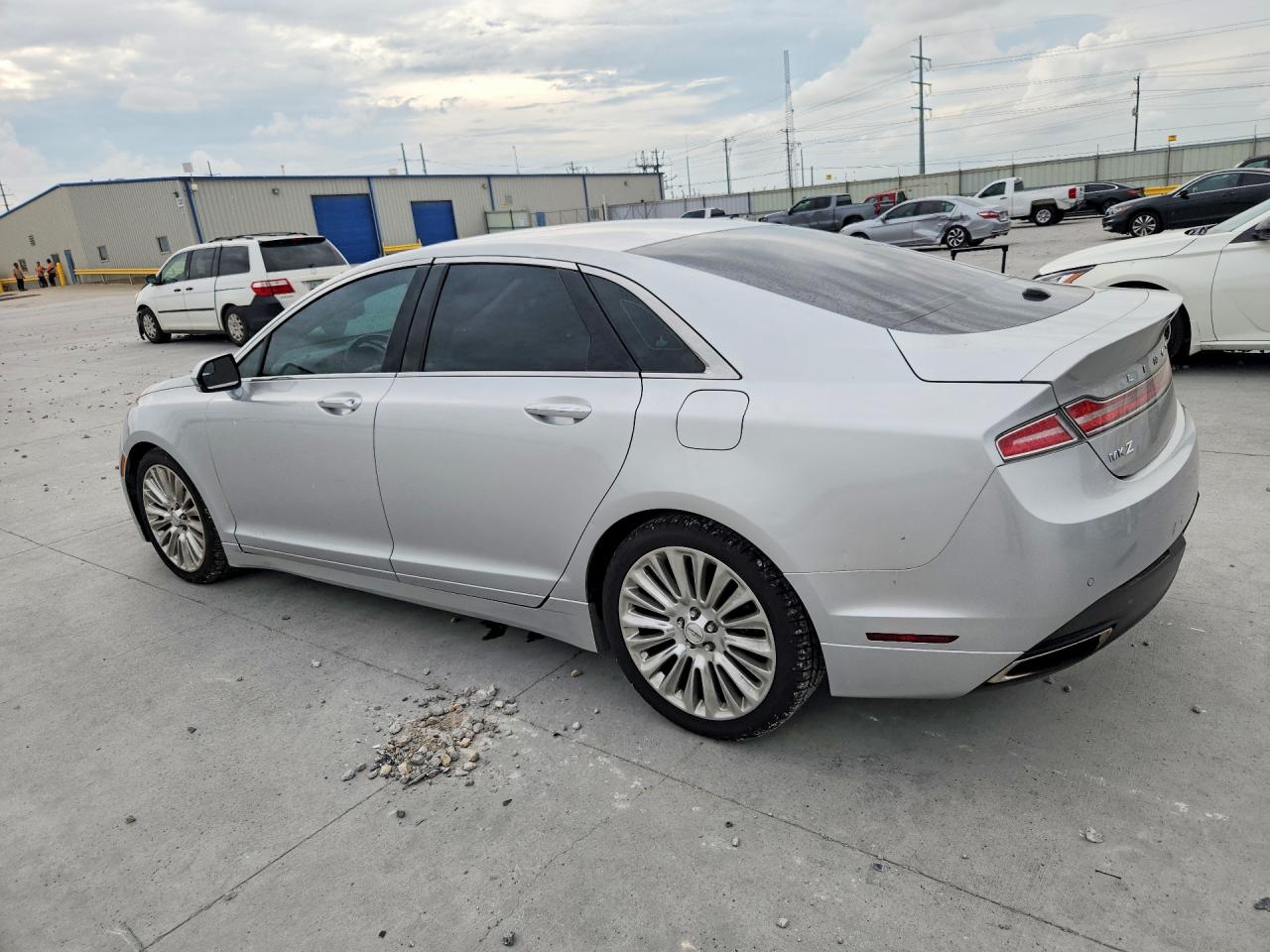 2013 Lincoln Mkz Silver vin: 3LN6L2G93DR807812