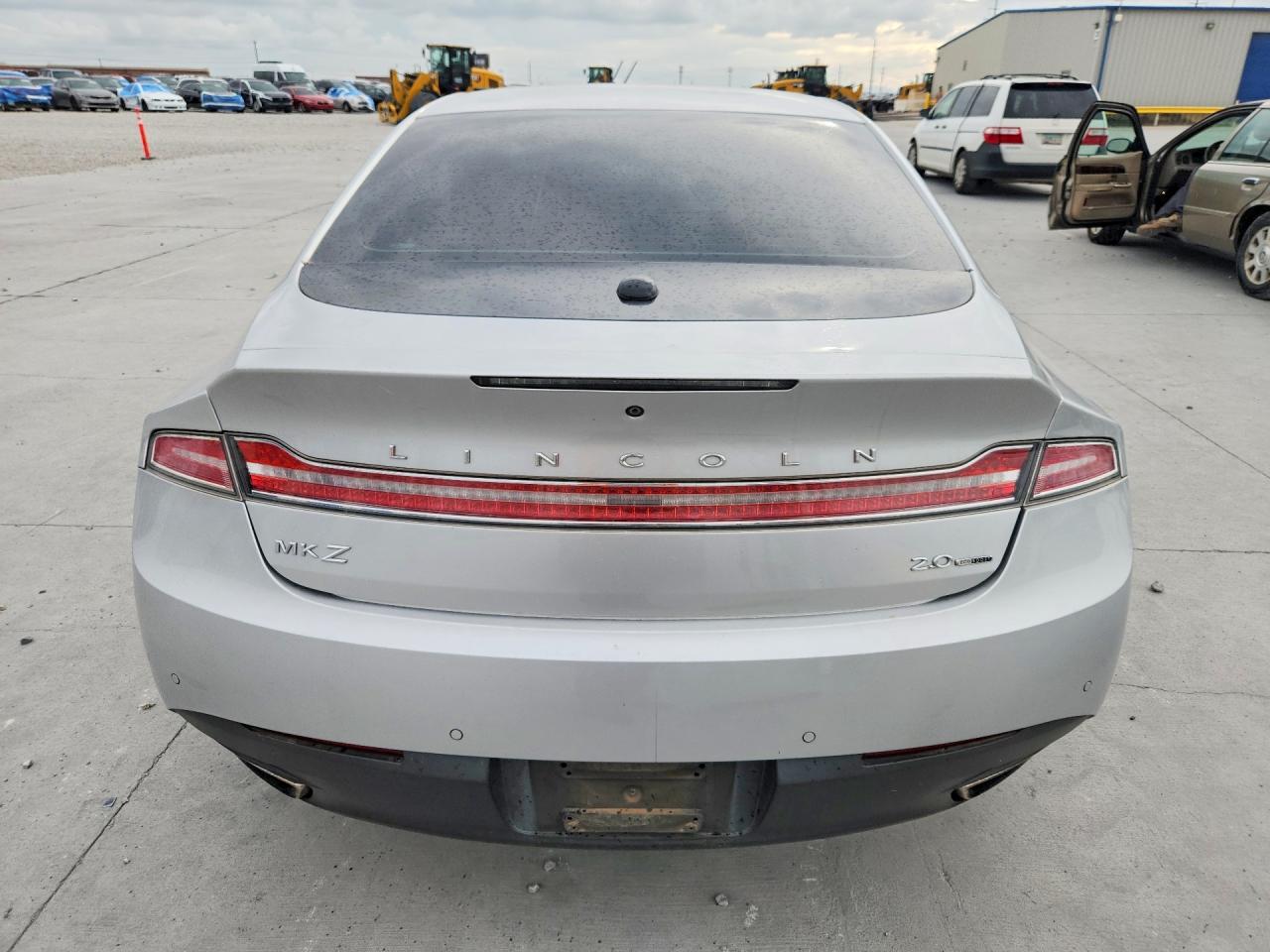 2013 Lincoln Mkz Silver vin: 3LN6L2G93DR807812