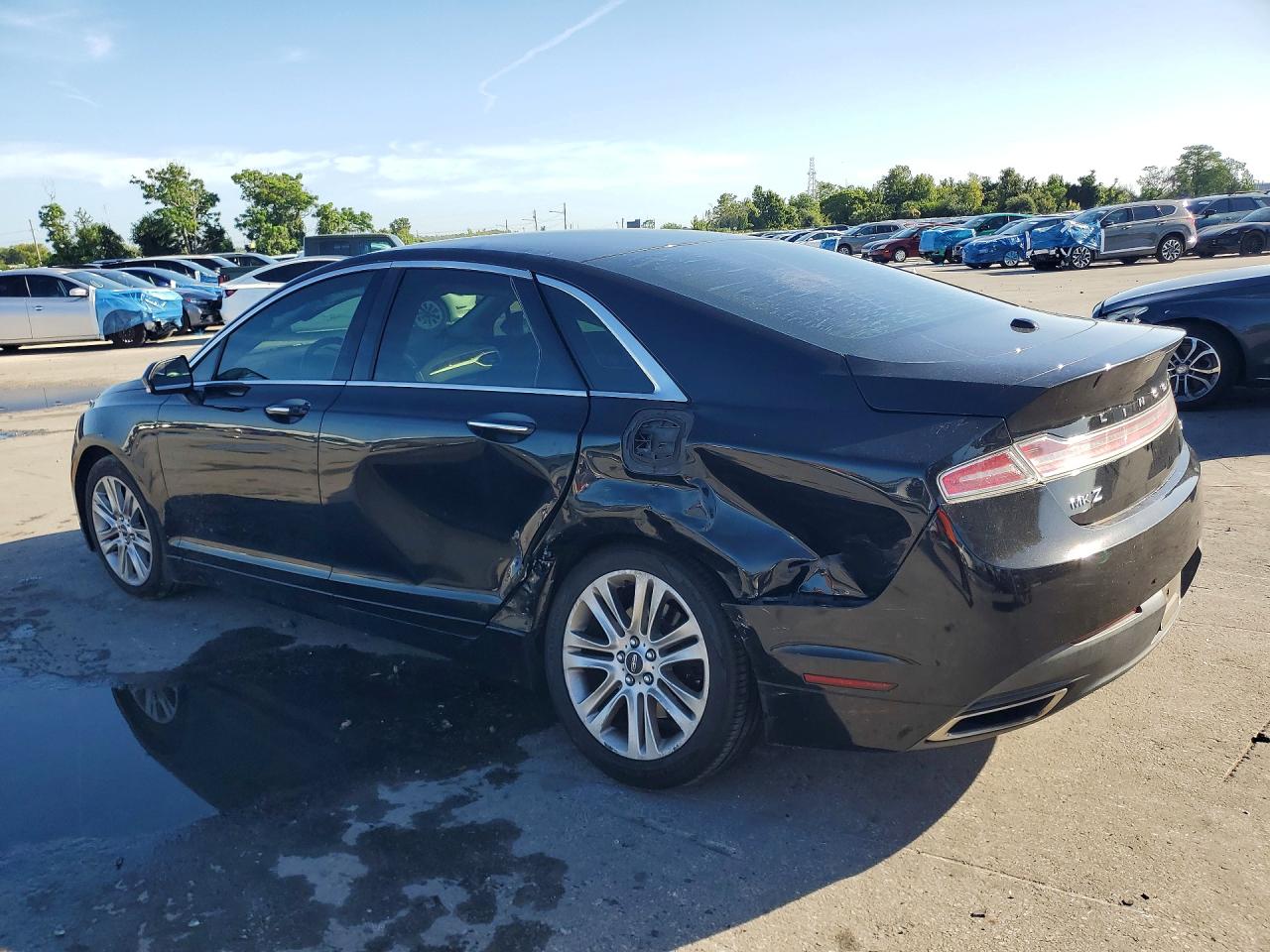 2014 Lincoln Mkz Black vin: 3LN6L2G93ER815099