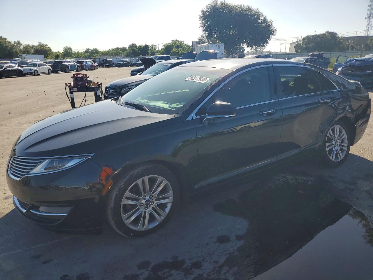 2014 Lincoln Mkz Black vin: 3LN6L2G93ER815099