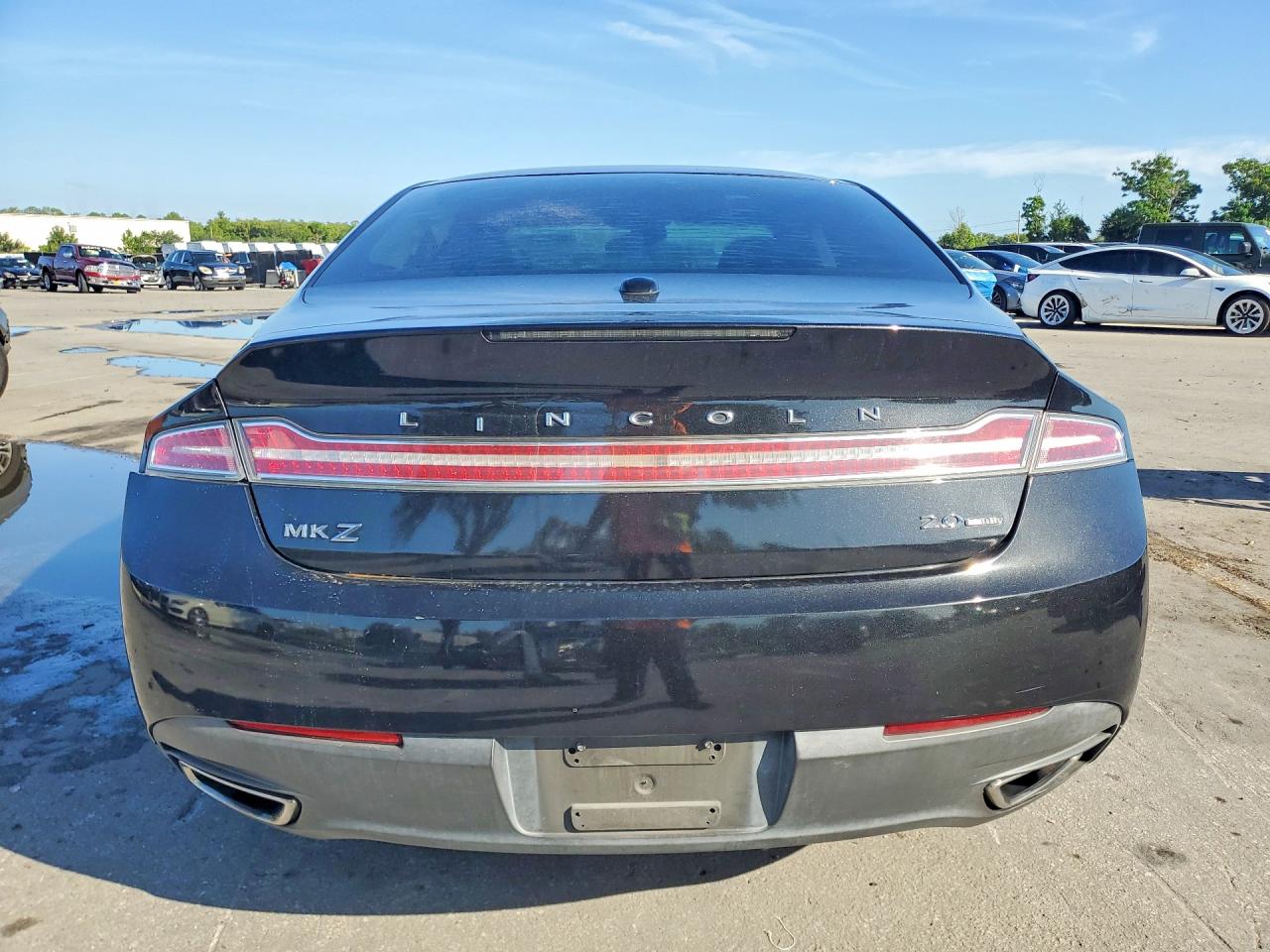 2014 Lincoln Mkz Black vin: 3LN6L2G93ER815099