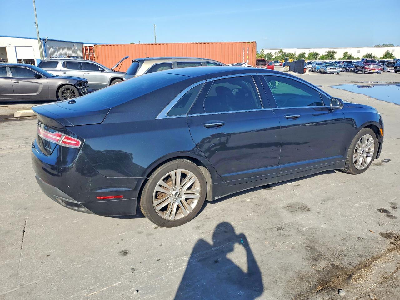 2014 Lincoln Mkz Black vin: 3LN6L2G93ER815099