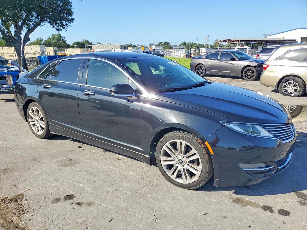 2014 Lincoln Mkz Black vin: 3LN6L2G93ER815099