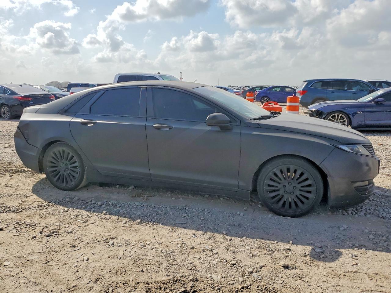 2015 Lincoln Mkz Black vin: 3LN6L2G93FR612926