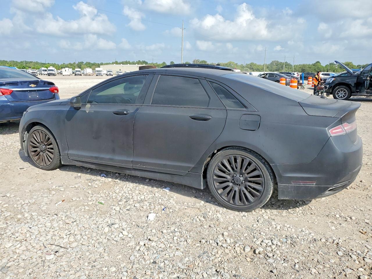 2015 Lincoln Mkz Black vin: 3LN6L2G93FR612926