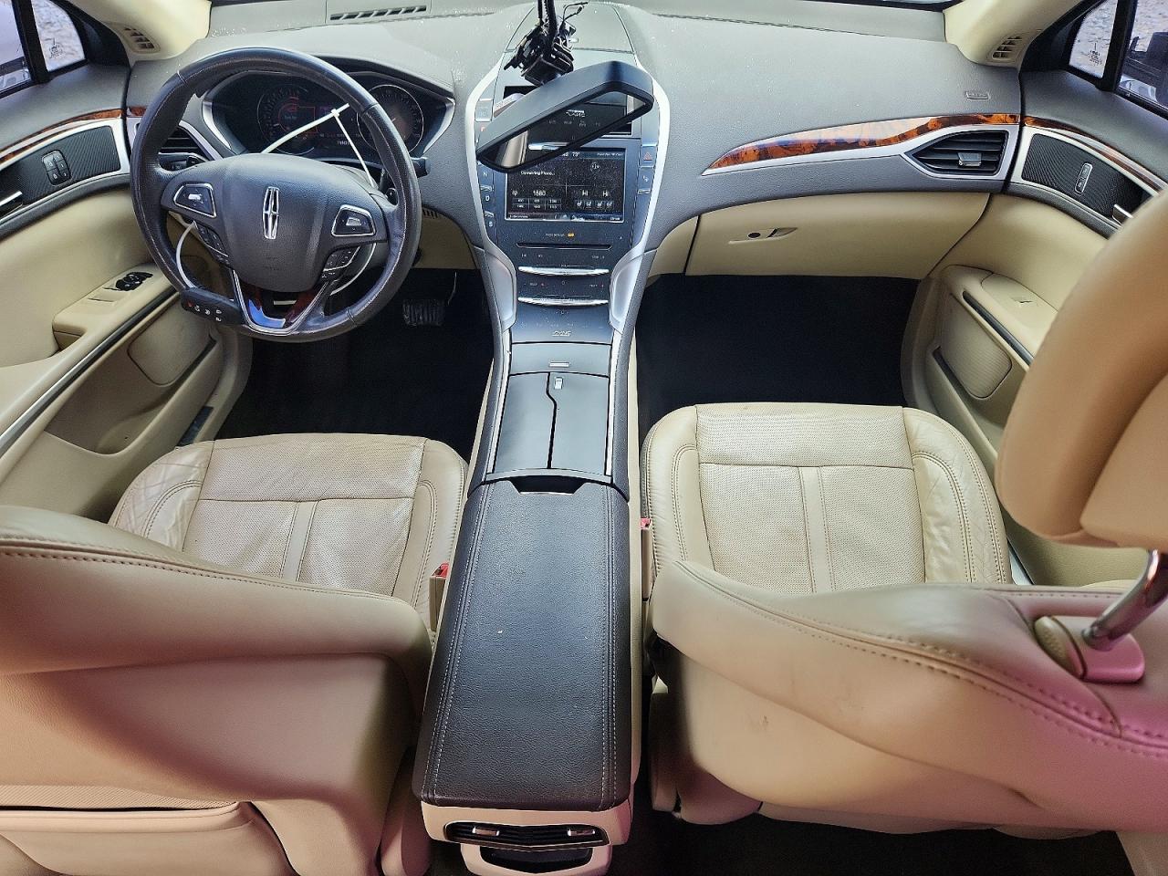 2013 Lincoln Mkz White vin: 3LN6L2G94DR801677