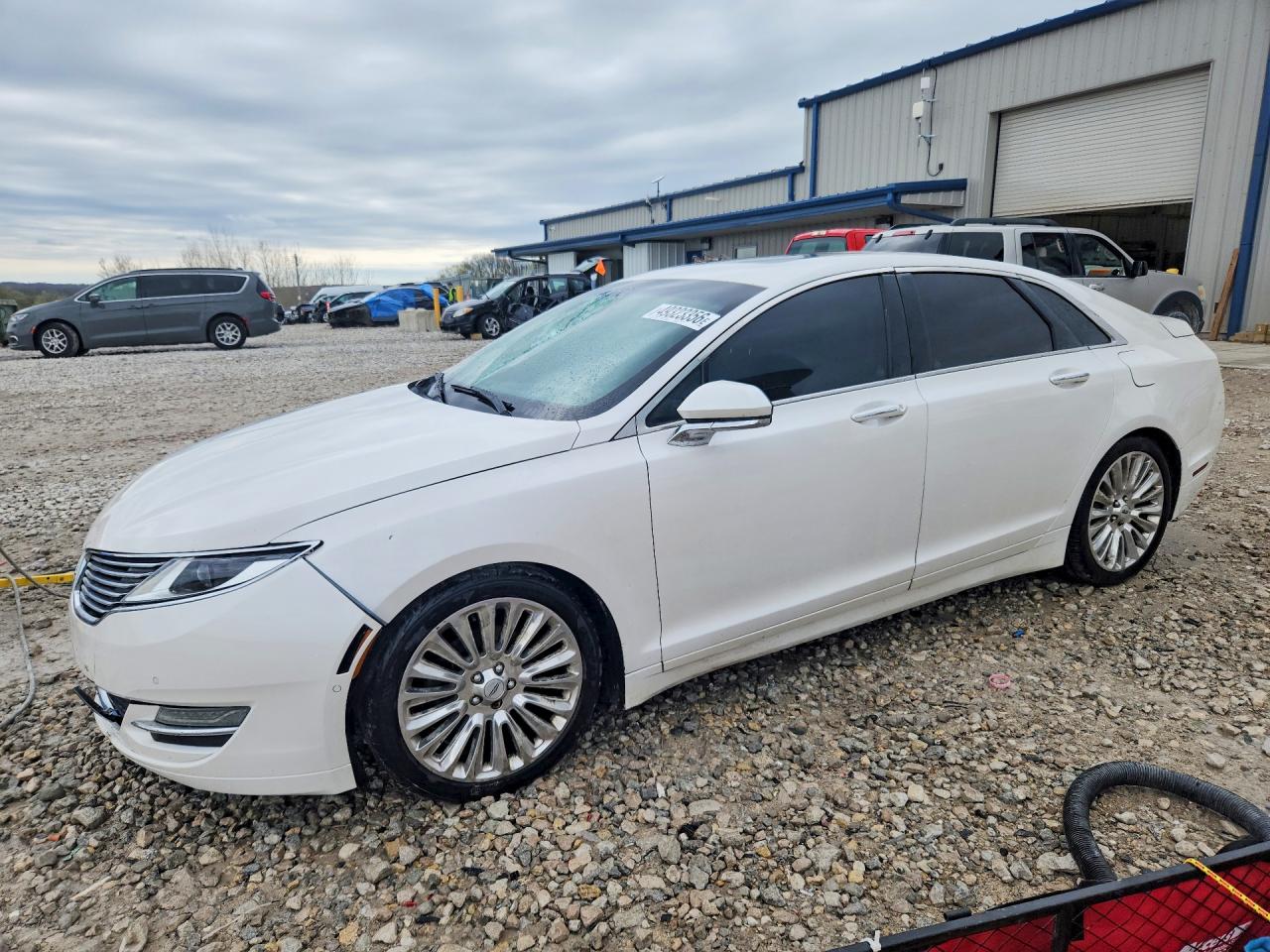 2013 Lincoln Mkz White vin: 3LN6L2G94DR801677