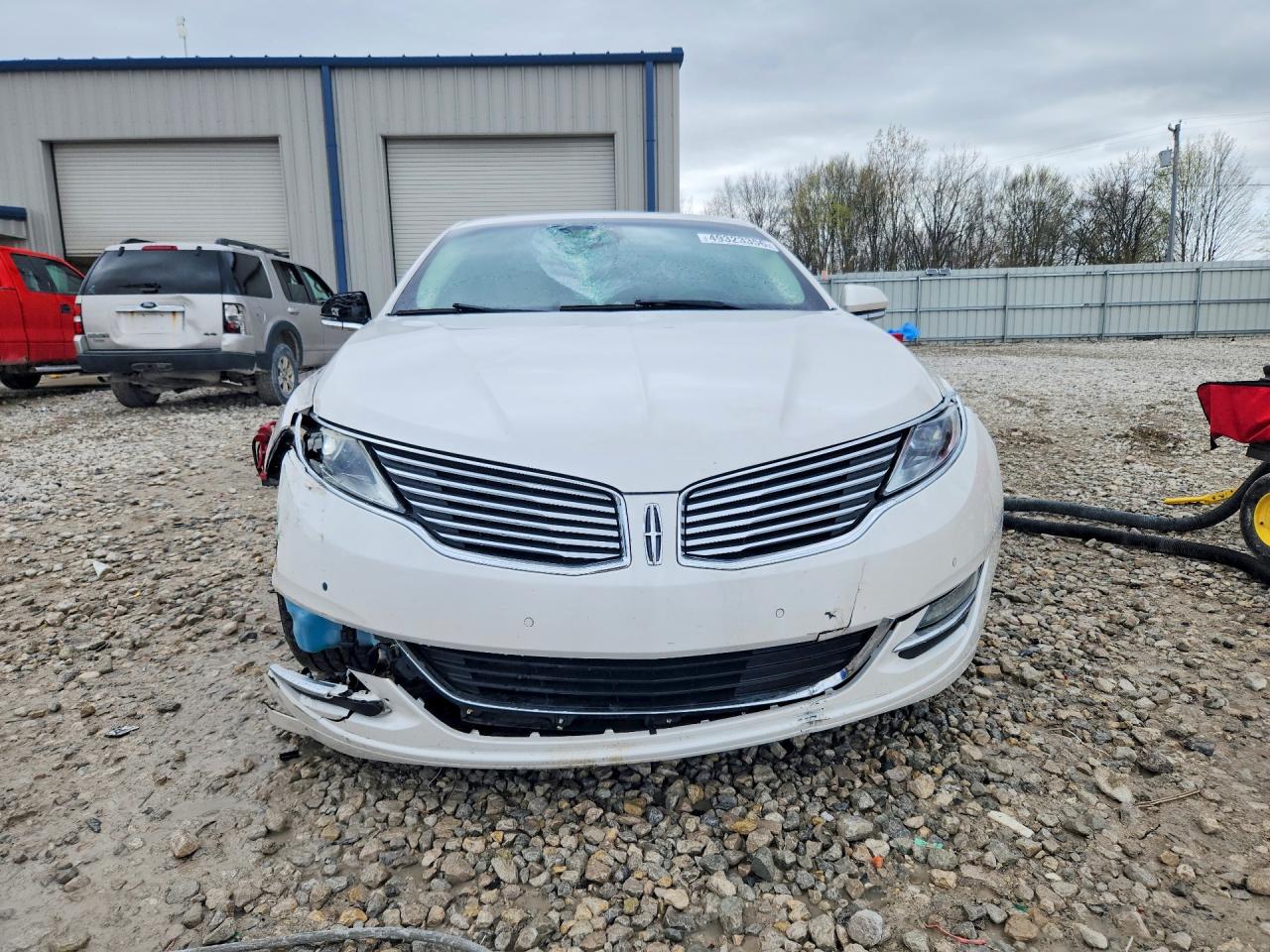 2013 Lincoln Mkz White vin: 3LN6L2G94DR801677