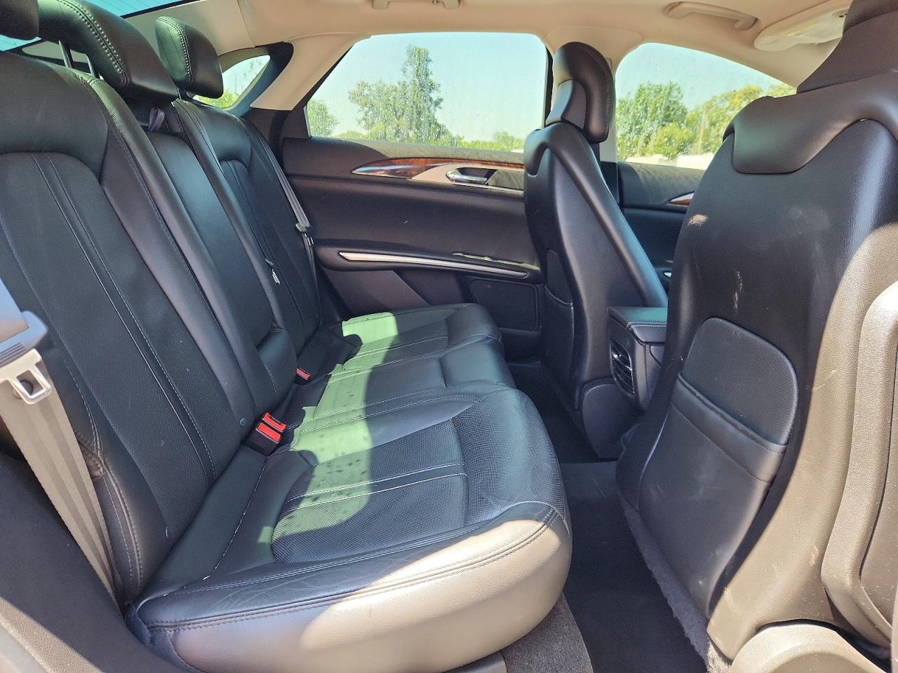 2013 Lincoln Mkz Черный vin: 3LN6L2G94DR828250