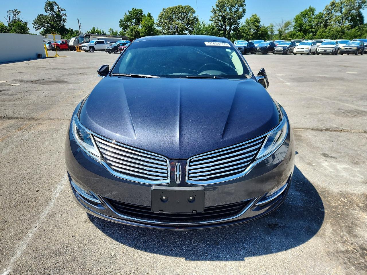 2013 Lincoln Mkz Черный vin: 3LN6L2G94DR828250