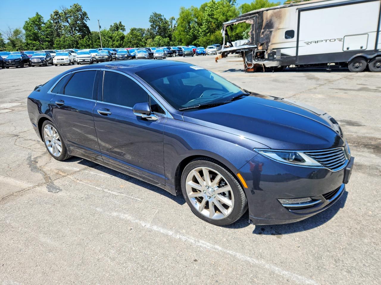 2013 Lincoln Mkz Черный vin: 3LN6L2G94DR828250