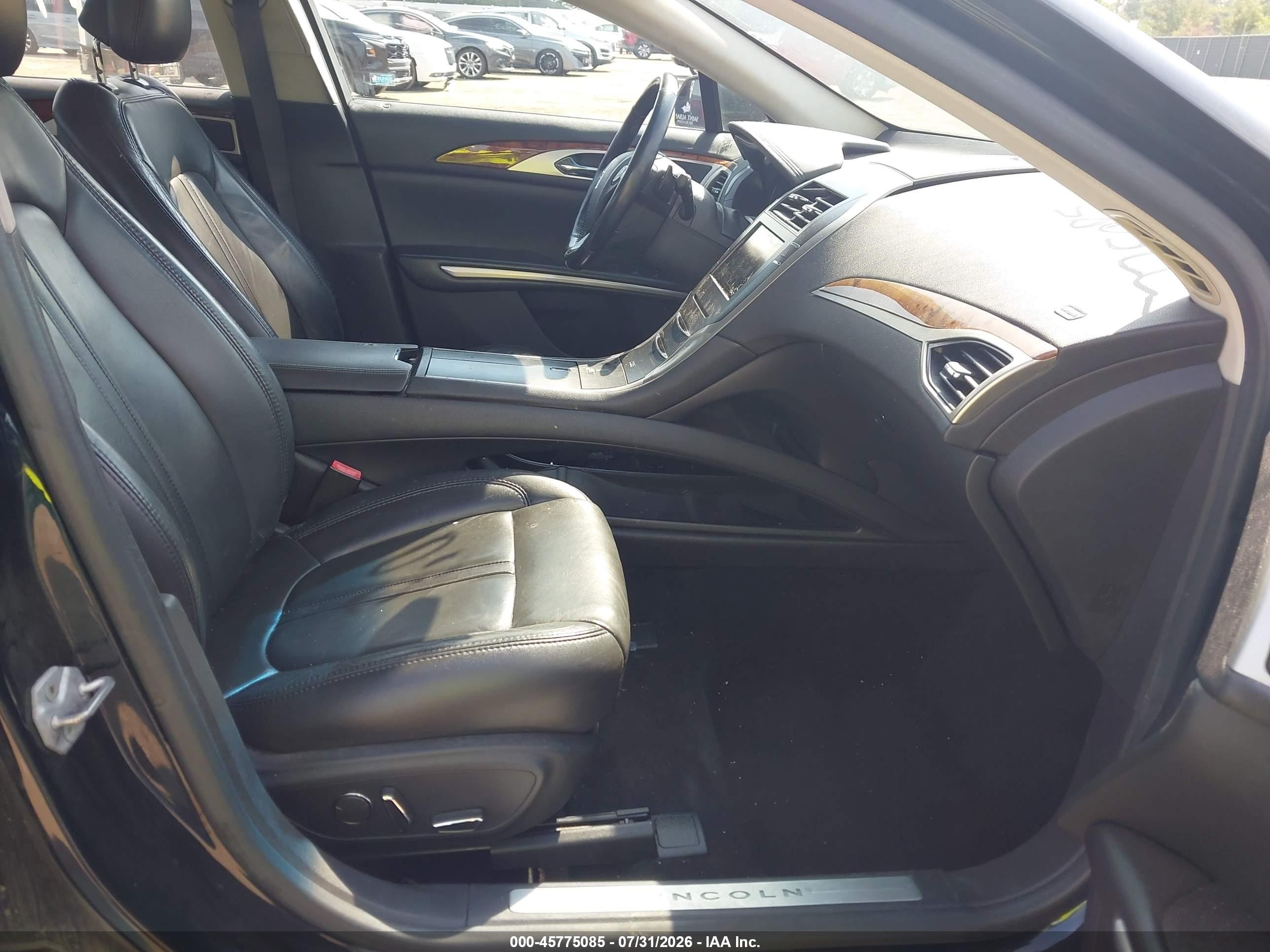 2014 Lincoln Mkz   Green vin: 3LN6L2G94ER800885