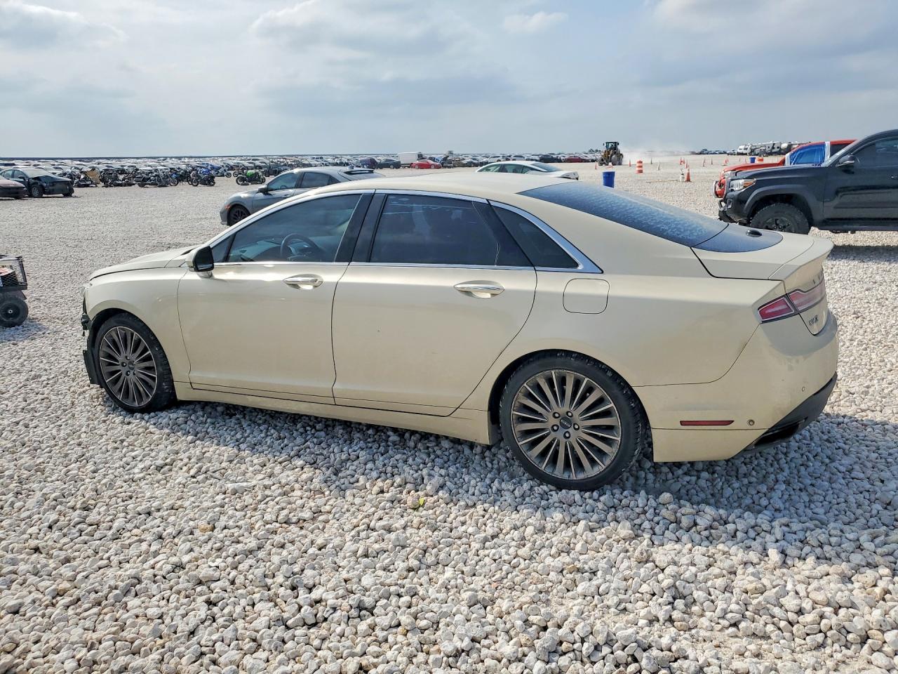 2014 Lincoln Mkz Beige vin: 3LN6L2G94ER803933
