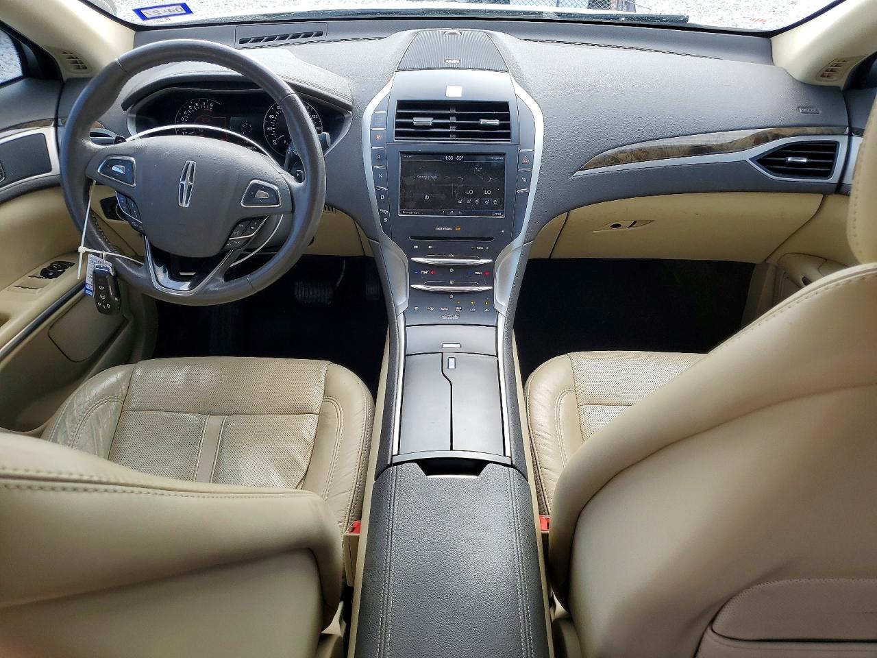 2014 Lincoln Mkz Beige vin: 3LN6L2G94ER803933