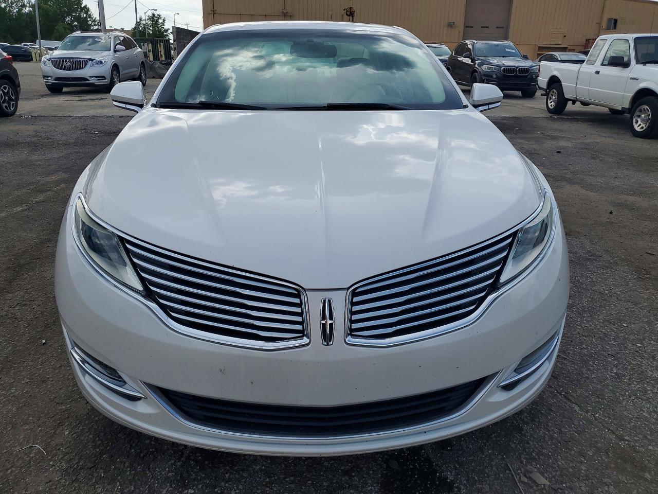 2014 Lincoln Mkz White vin: 3LN6L2G94ER813359
