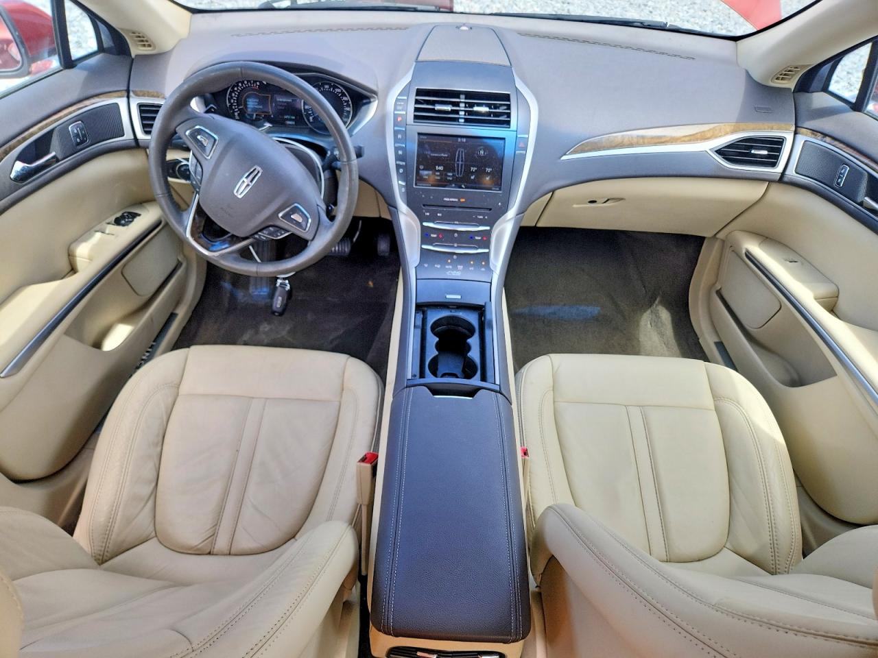 2014 Lincoln Mkz Orange vin: 3LN6L2G94ER832221