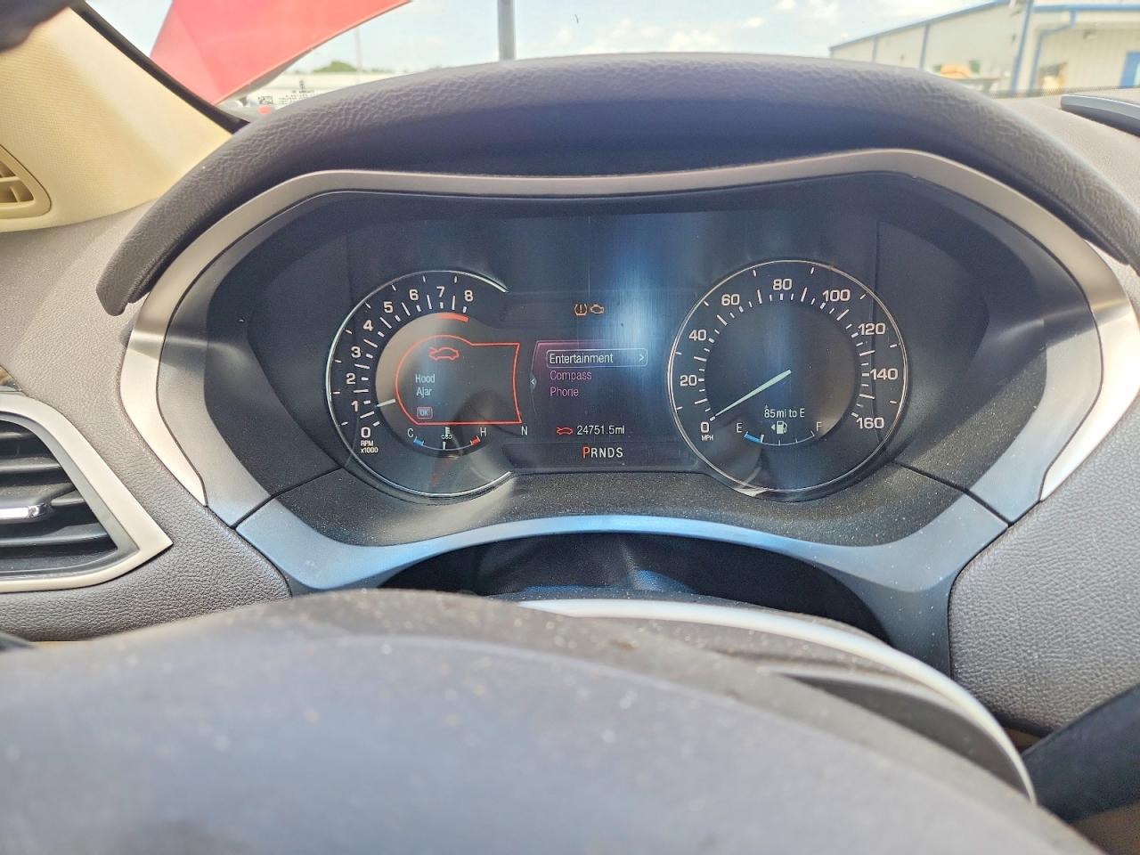 2014 Lincoln Mkz Orange vin: 3LN6L2G94ER832221