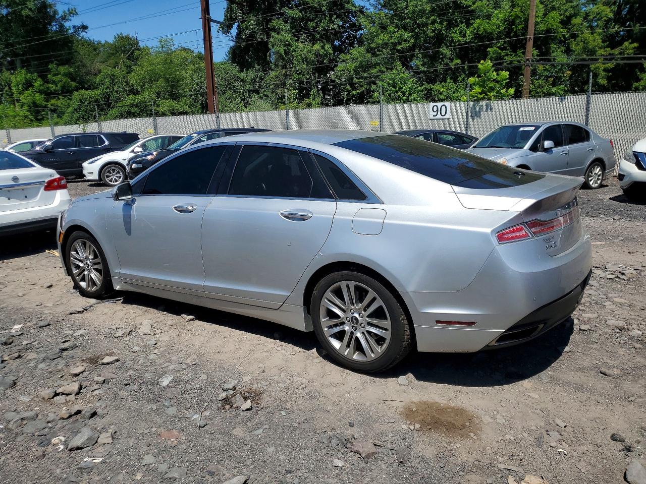 2015 Lincoln Mkz Gray vin: 3LN6L2G94FR616645