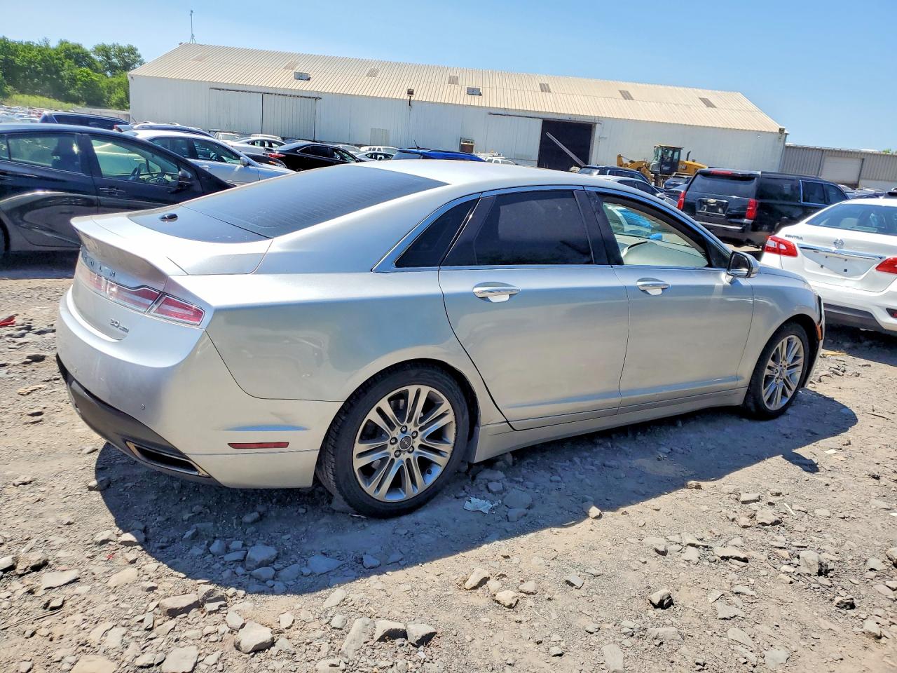 2015 Lincoln Mkz Gray vin: 3LN6L2G94FR616645