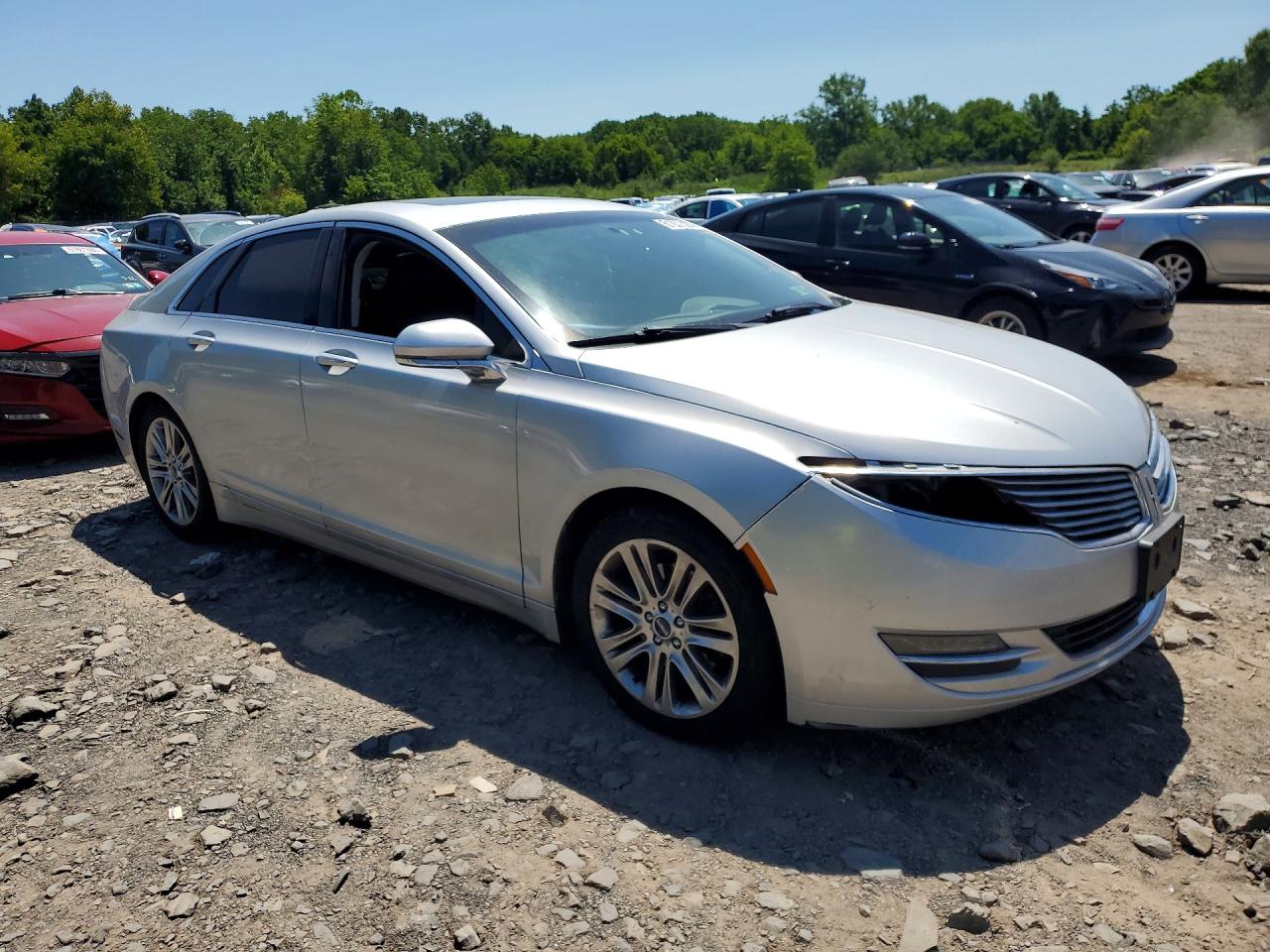 2015 Lincoln Mkz Gray vin: 3LN6L2G94FR616645