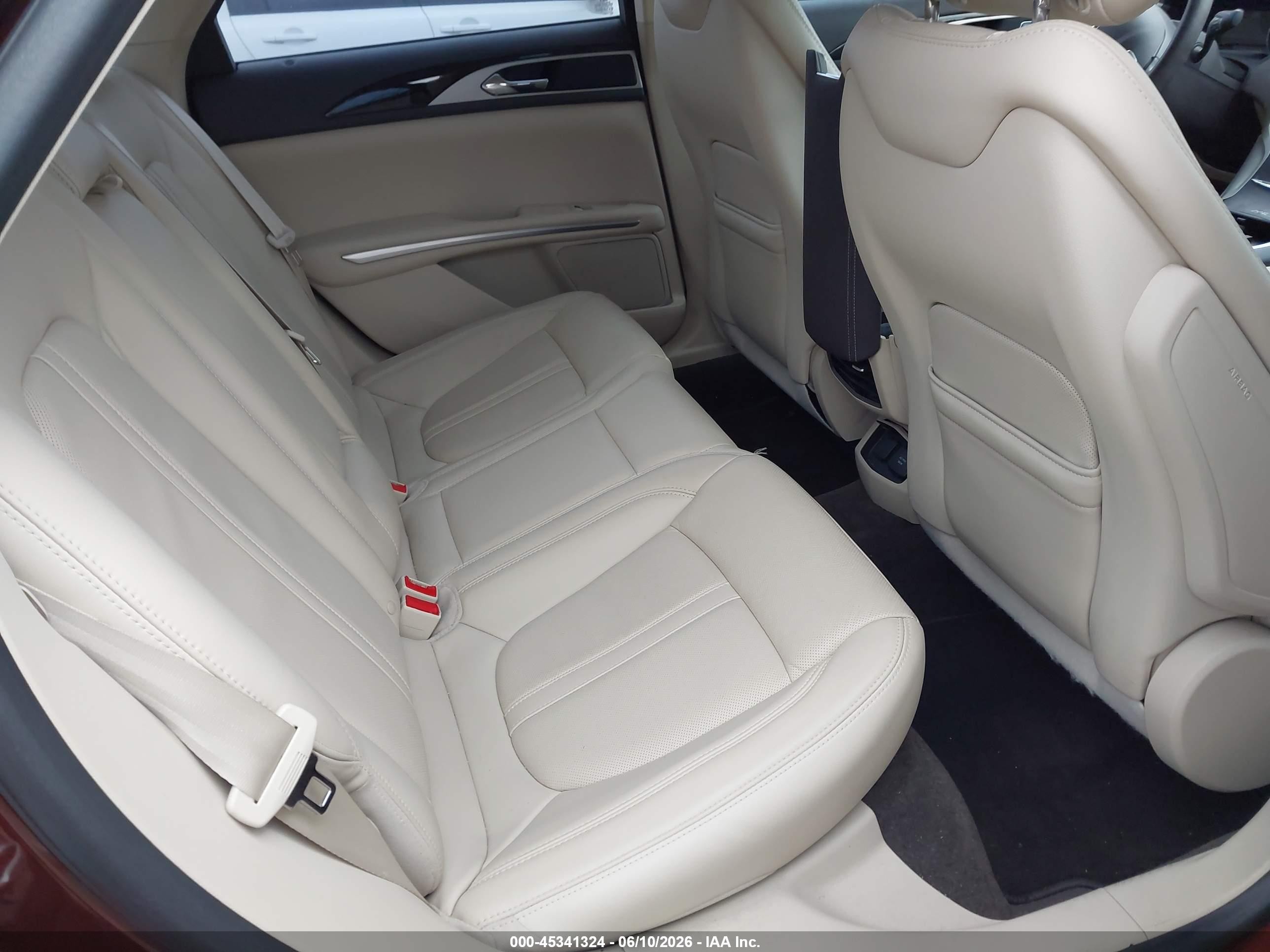 2015 Lincoln Mkz   Brown vin: 3LN6L2G94FR619240