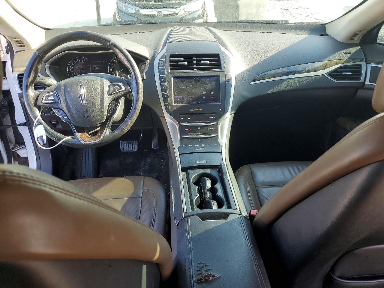 2013 Lincoln Mkz White vin: 3LN6L2G95DR807214