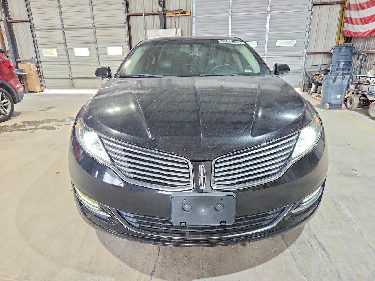 2013 Lincoln Mkz Черный vin: 3LN6L2G95DR828306