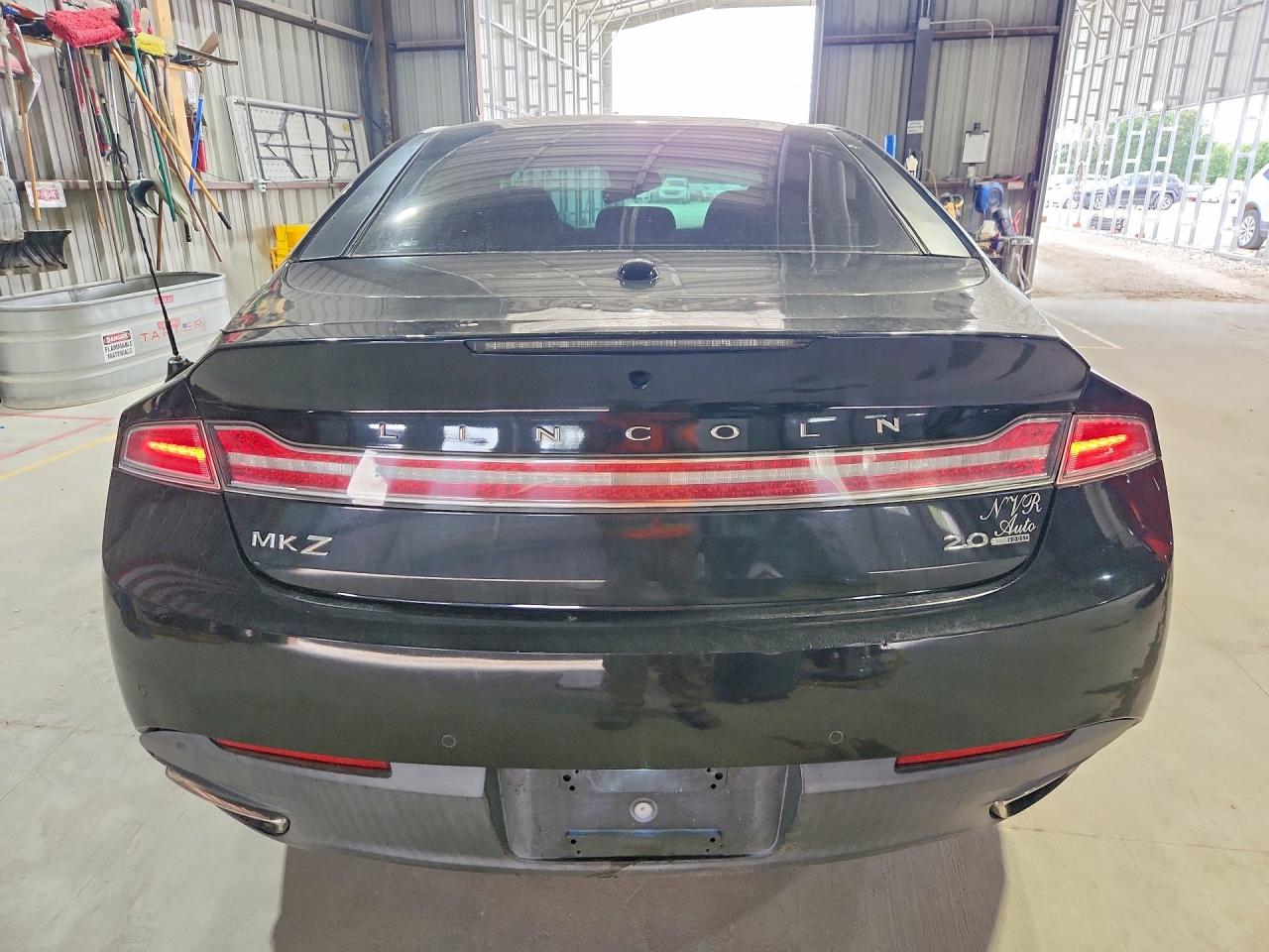 2013 Lincoln Mkz Черный vin: 3LN6L2G95DR828306