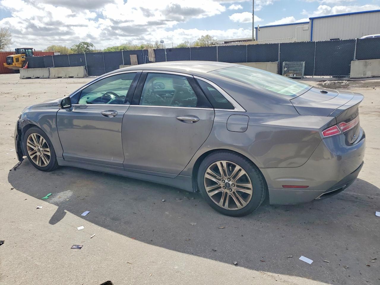 2014 Lincoln Mkz Серый vin: 3LN6L2G95ER830977