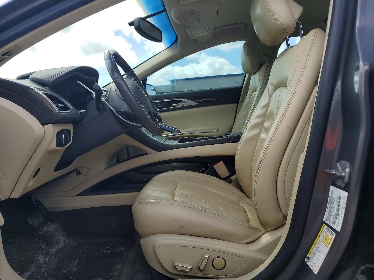 2014 Lincoln Mkz Серый vin: 3LN6L2G95ER830977