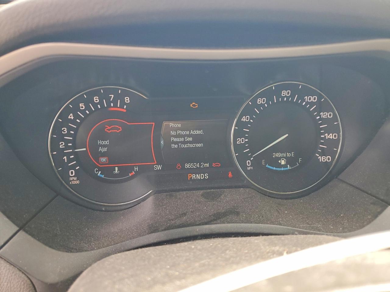 2014 Lincoln Mkz Серый vin: 3LN6L2G95ER830977