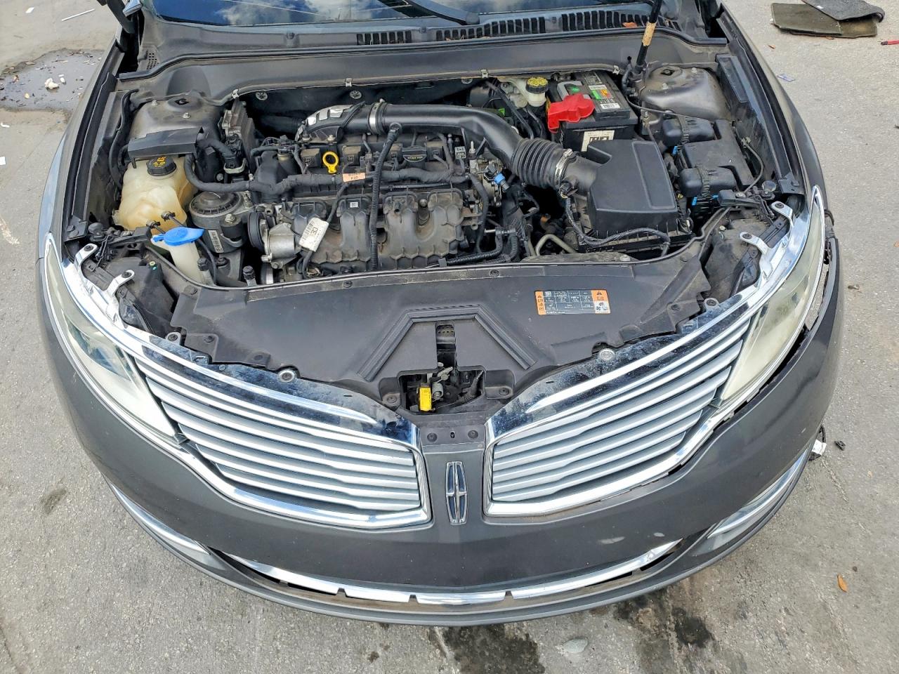 2014 Lincoln Mkz Серый vin: 3LN6L2G95ER830977