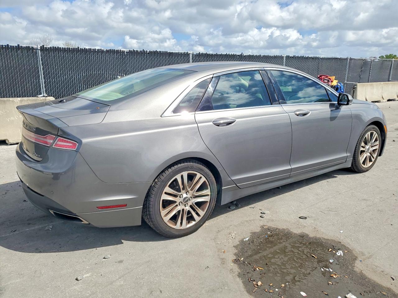 2014 Lincoln Mkz Серый vin: 3LN6L2G95ER830977