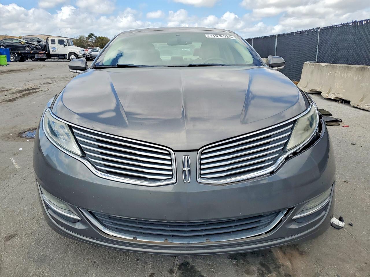 2014 Lincoln Mkz Серый vin: 3LN6L2G95ER830977