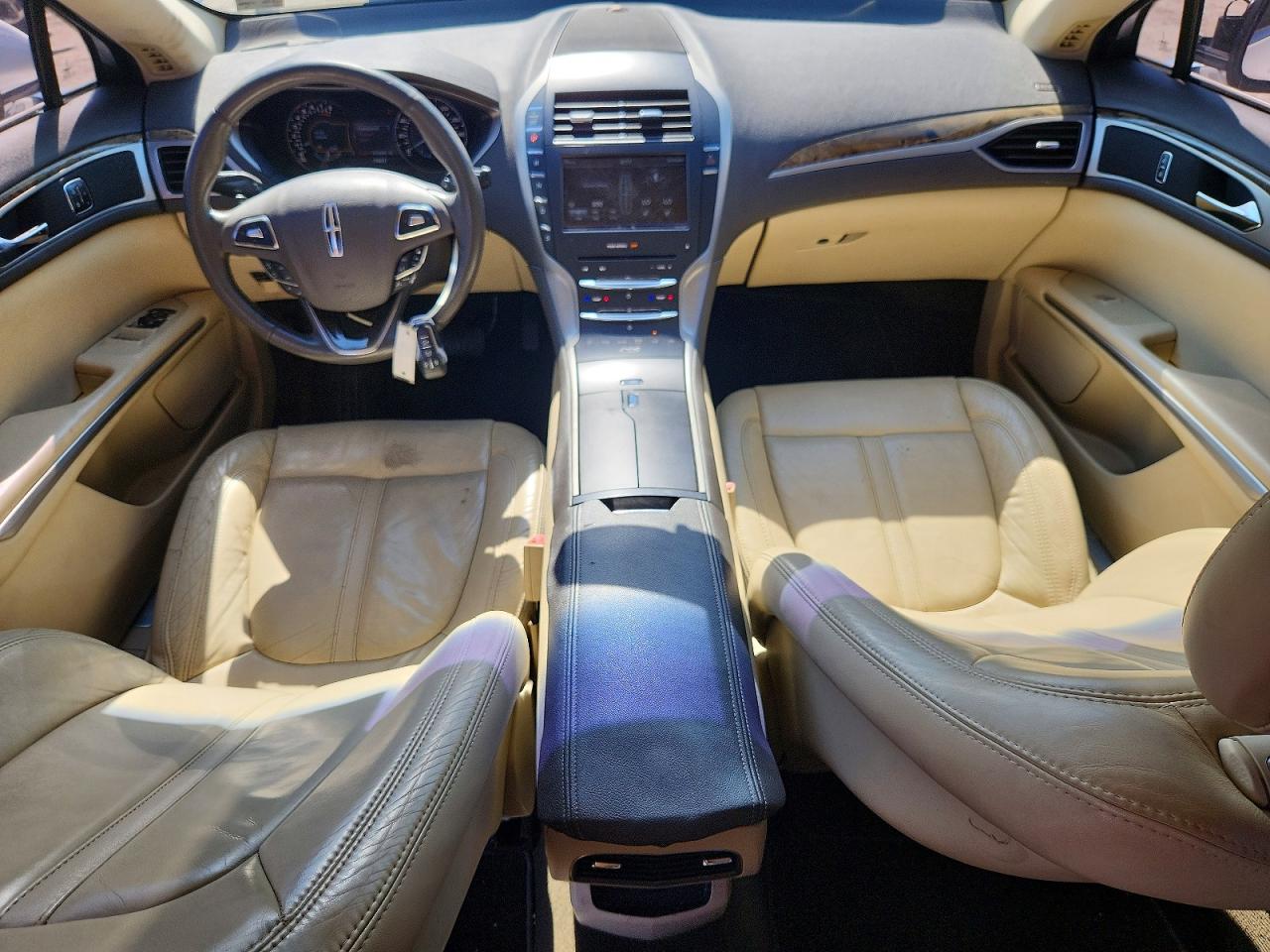 2014 Lincoln Mkz White vin: 3LN6L2G95ER833104
