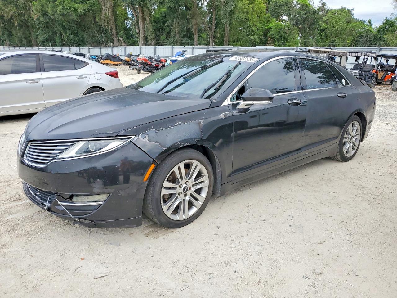 2015 Lincoln Mkz Black vin: 3LN6L2G95FR603645