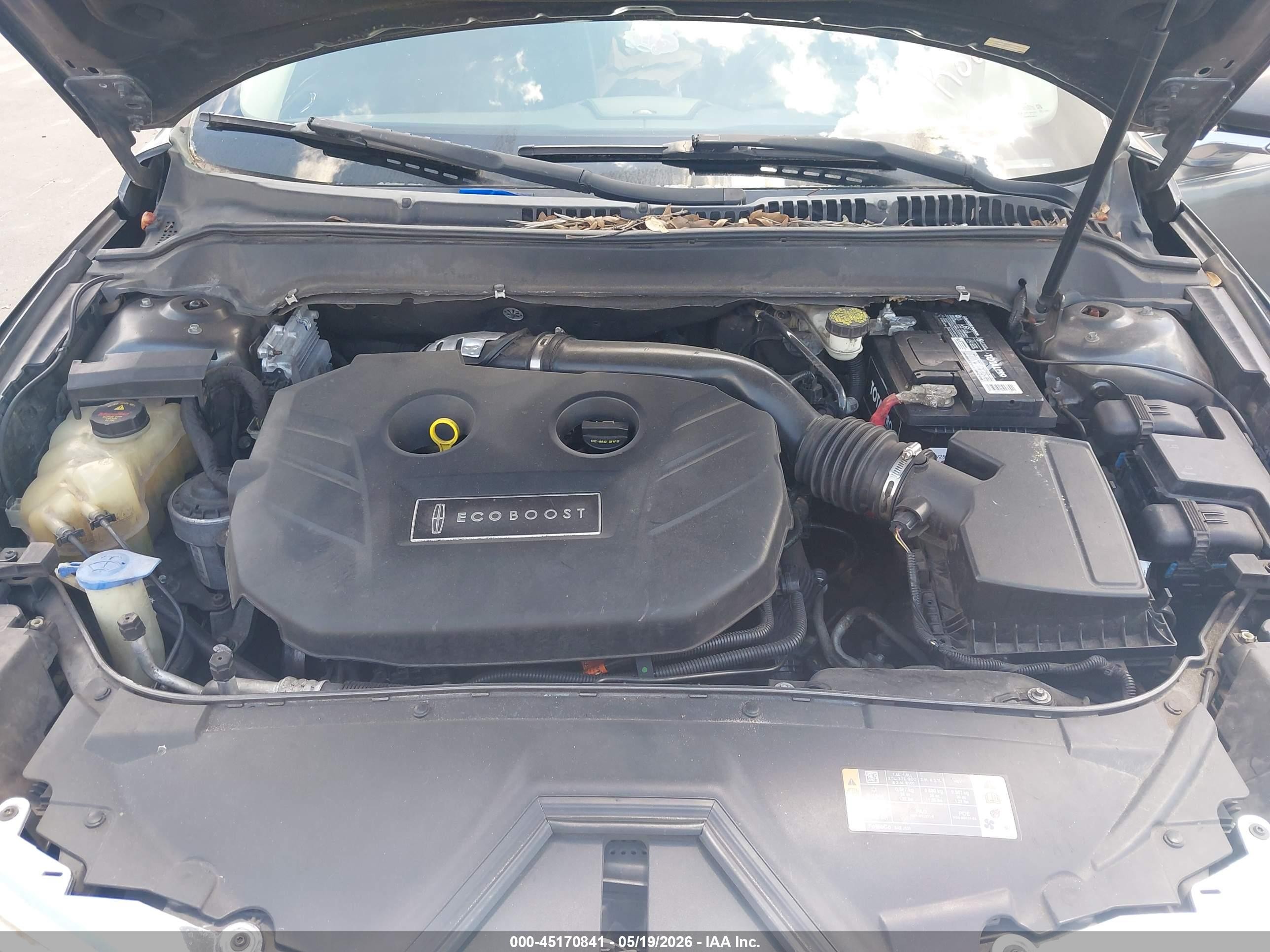 2015 Lincoln Mkz   Gray vin: 3LN6L2G95FR616119