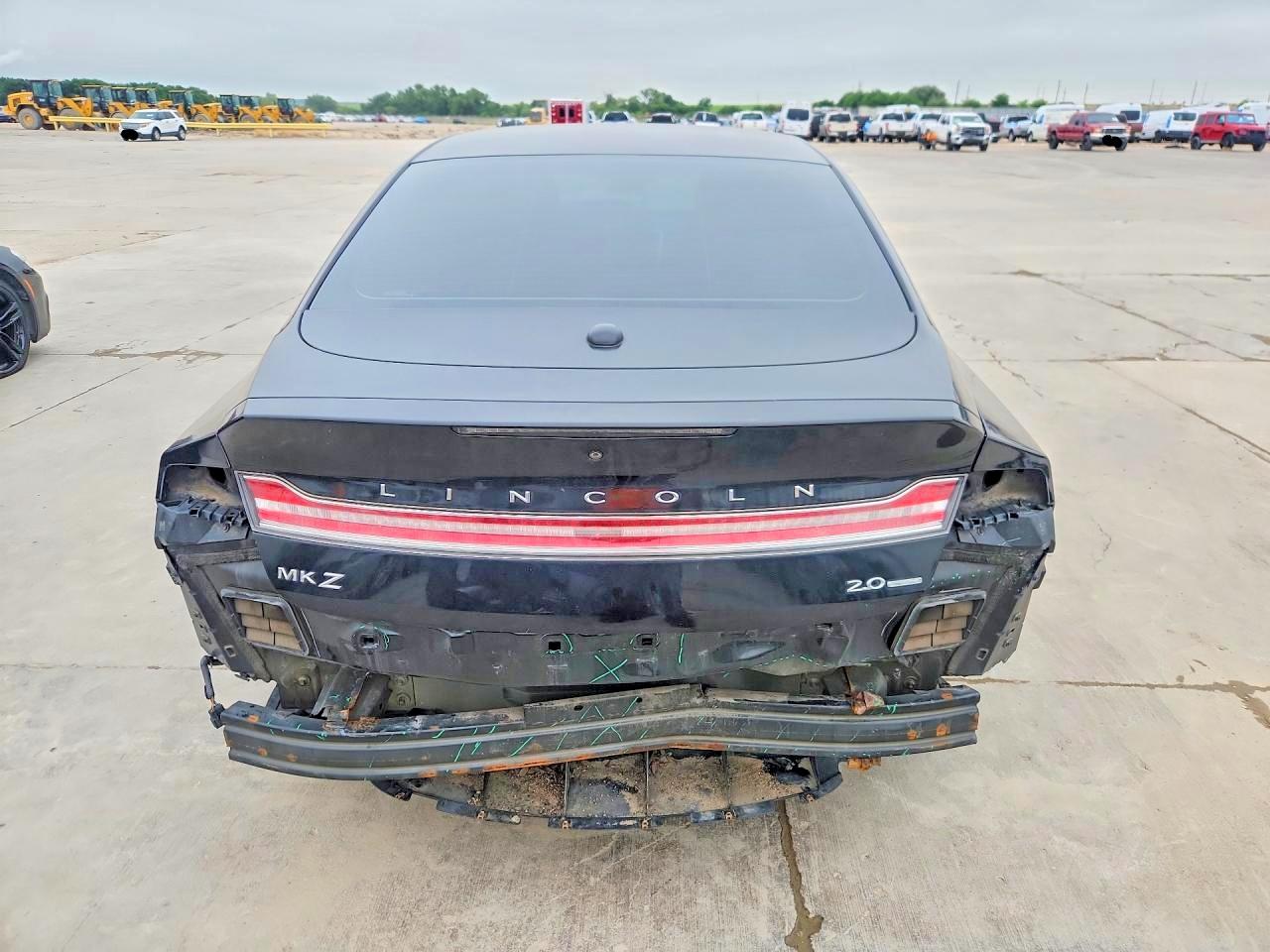 2015 Lincoln Mkz Black vin: 3LN6L2G95FR617657