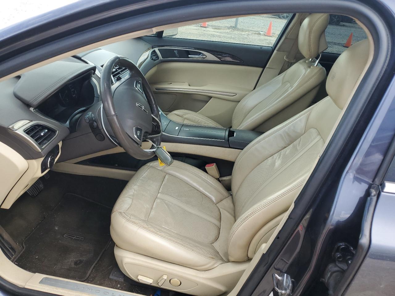 2013 Lincoln Mkz Gray vin: 3LN6L2G96DR819811