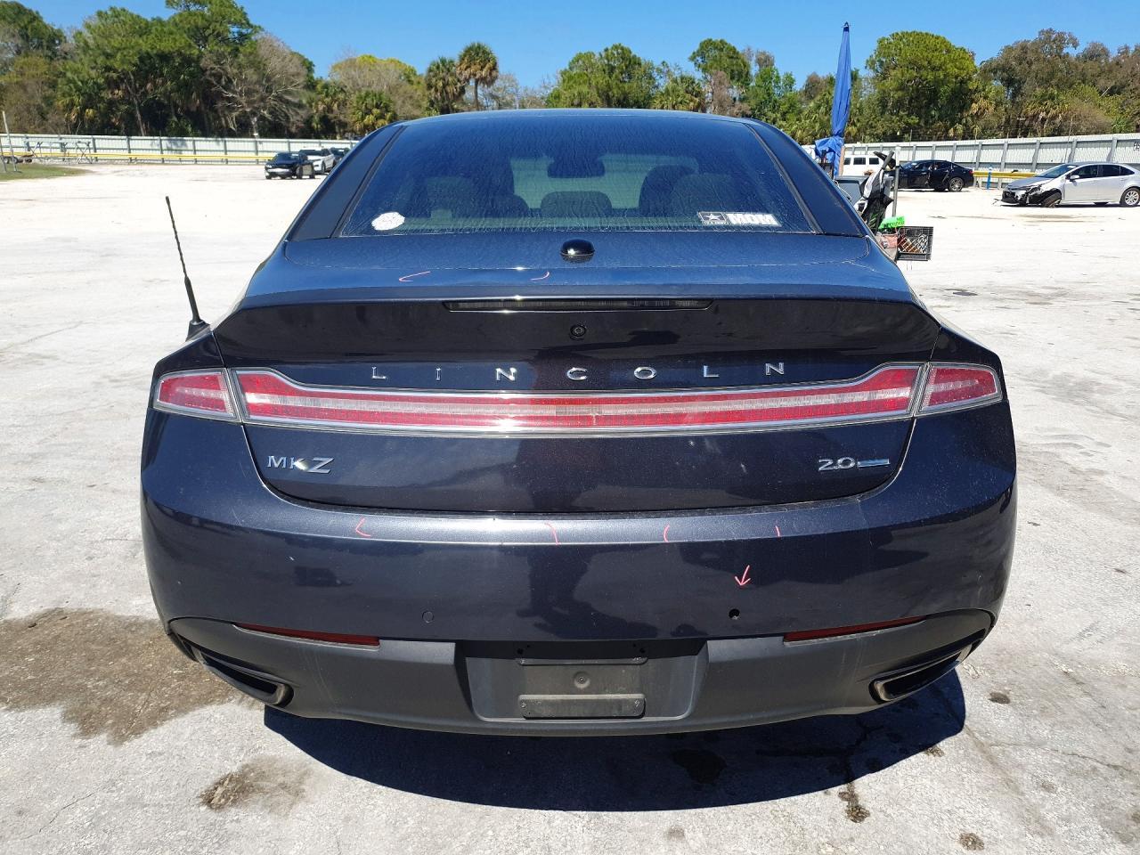 2013 Lincoln Mkz Charcoal vin: 3LN6L2G96DR821235