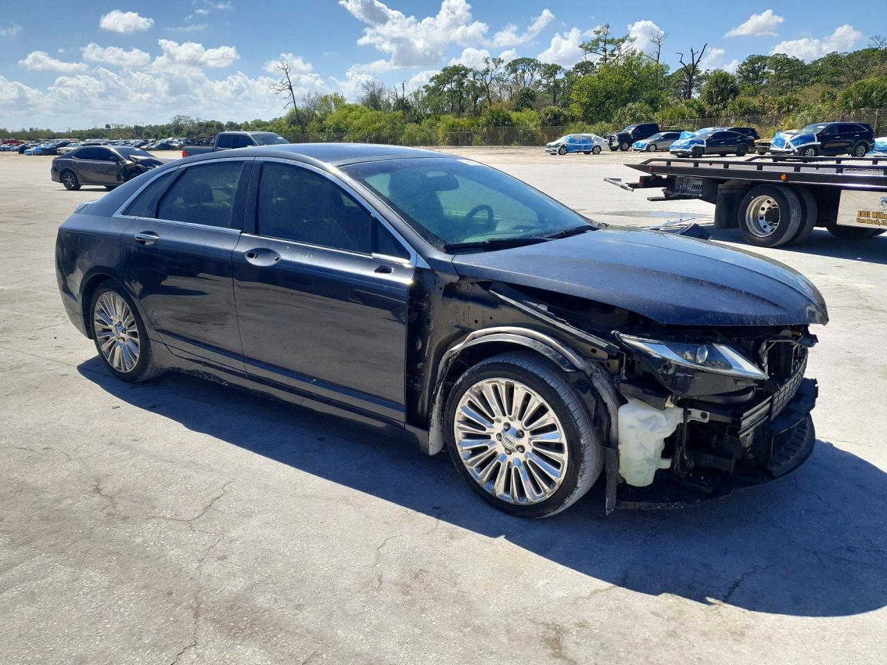 2013 Lincoln Mkz Charcoal vin: 3LN6L2G96DR821235