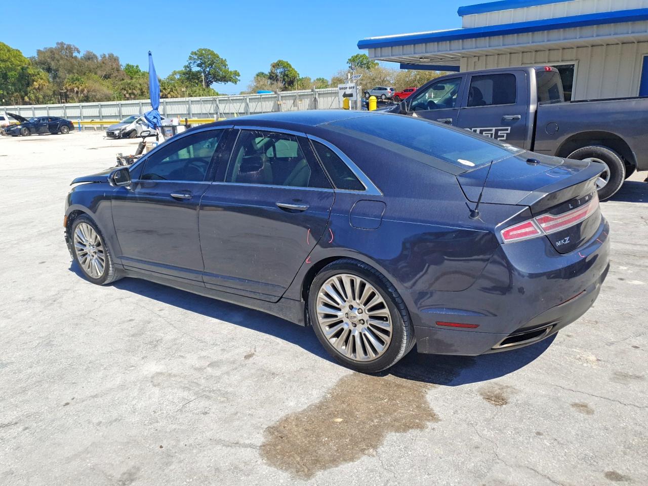2013 Lincoln Mkz Charcoal vin: 3LN6L2G96DR821235