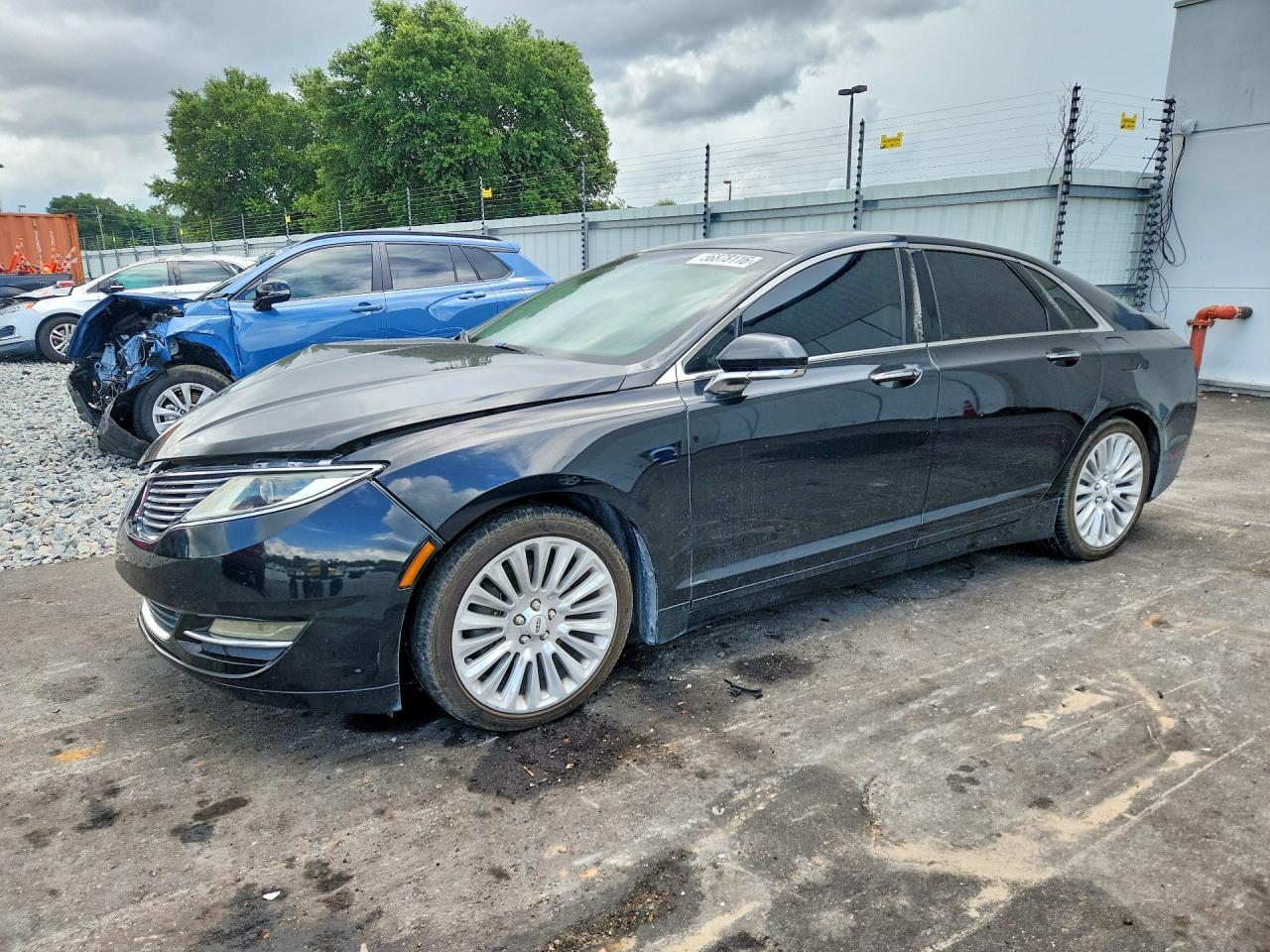 2013 Lincoln Mkz Black vin: 3LN6L2G96DR825057