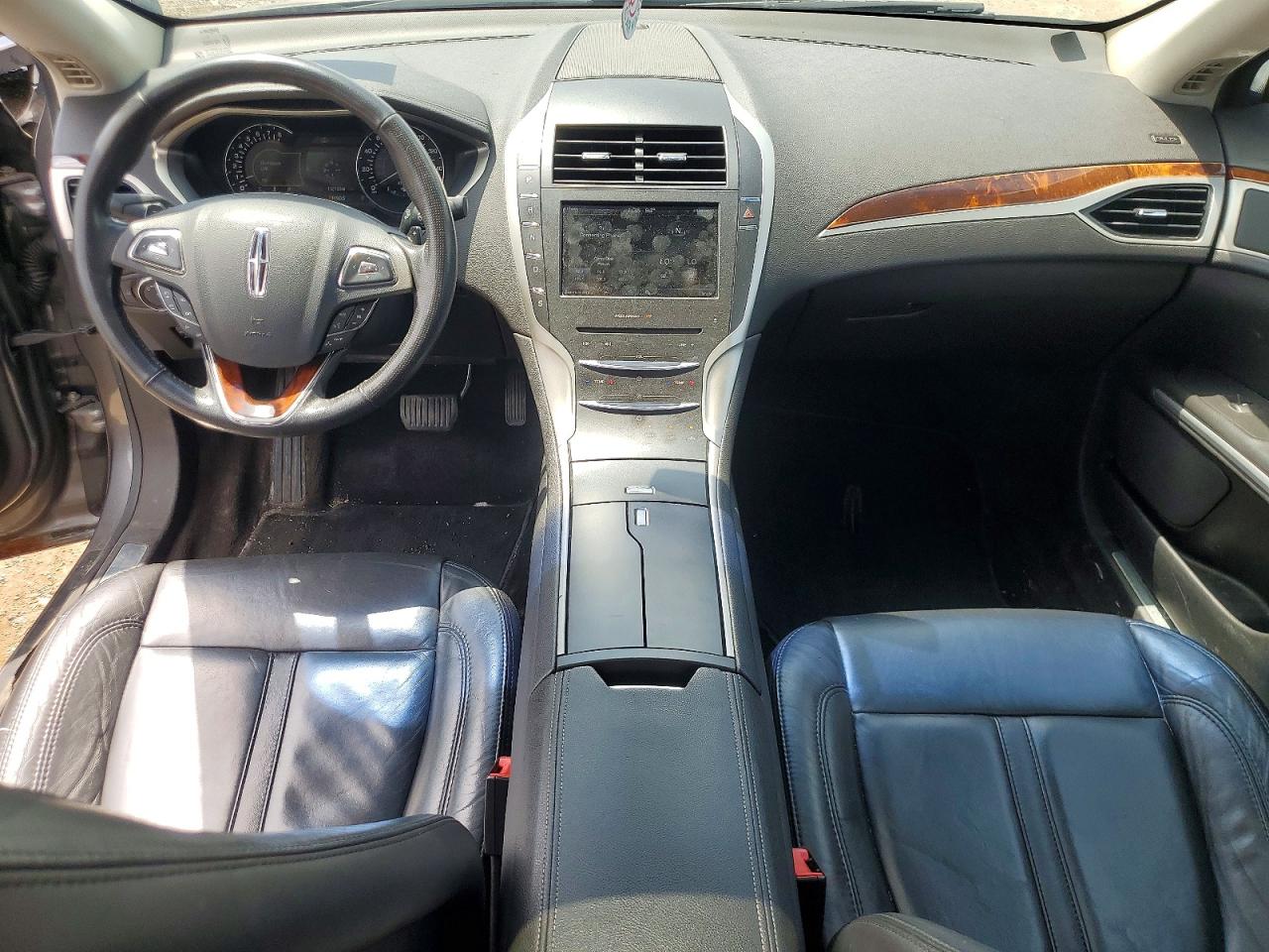 2014 Lincoln Mkz Silver vin: 3LN6L2G96ER802881