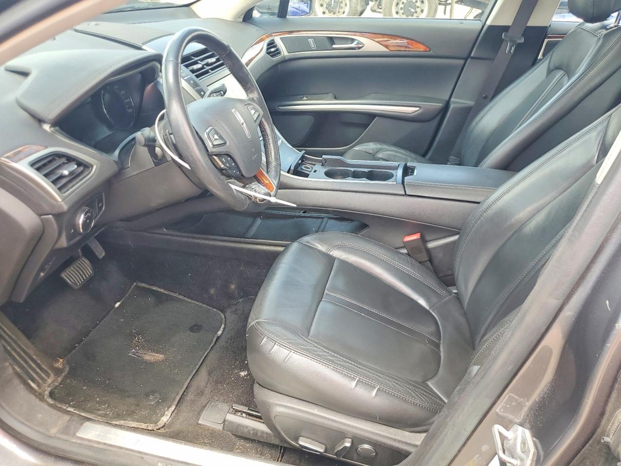 2014 Lincoln Mkz Silver vin: 3LN6L2G96ER802881
