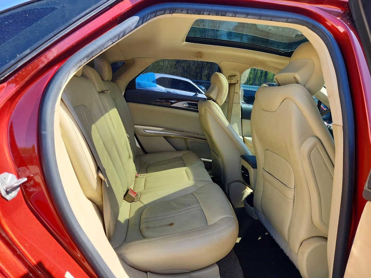 2014 Lincoln Mkz Red vin: 3LN6L2G96ER811340
